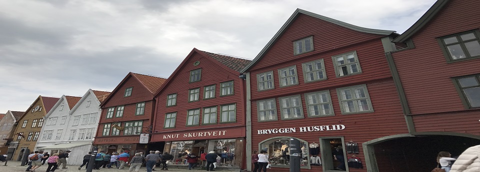 Bryggen, Bergen, Hordaland, Norge
