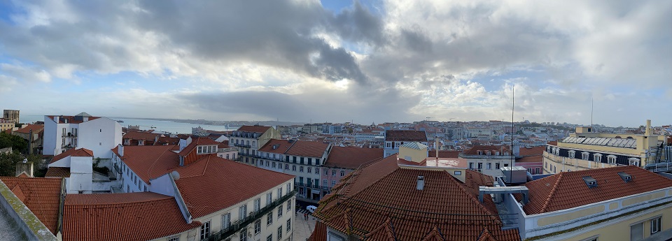 Baixo-Chiado do Castelo de São Jorge, Lisboa, Portugal