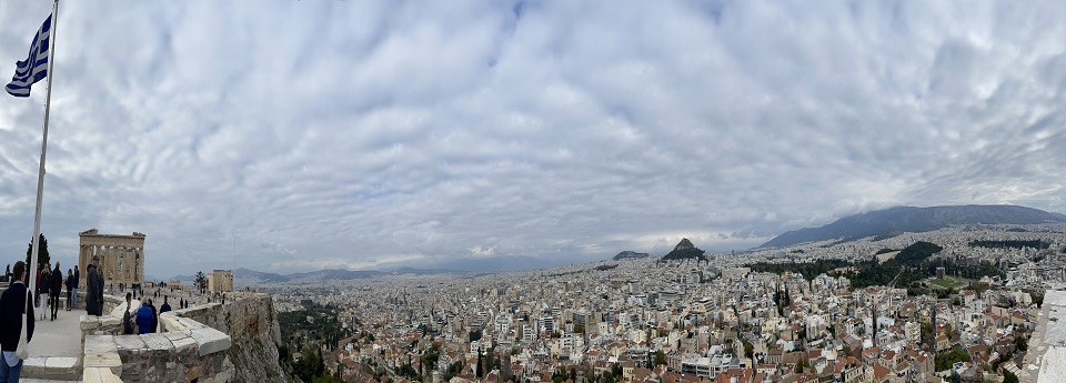 Αθήνα από την Ακρόπολη, Αθήνα, Αττική, Ελληνική Δημοκρατία της Ελλάδος