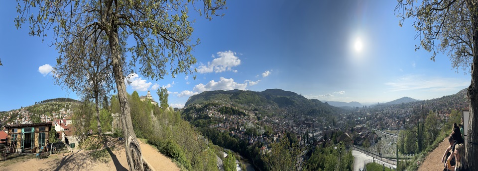 Sarajevo sa Žute tvrđave, Sarajevo, Kanton Sarajevo, Bosna i Hercegovina